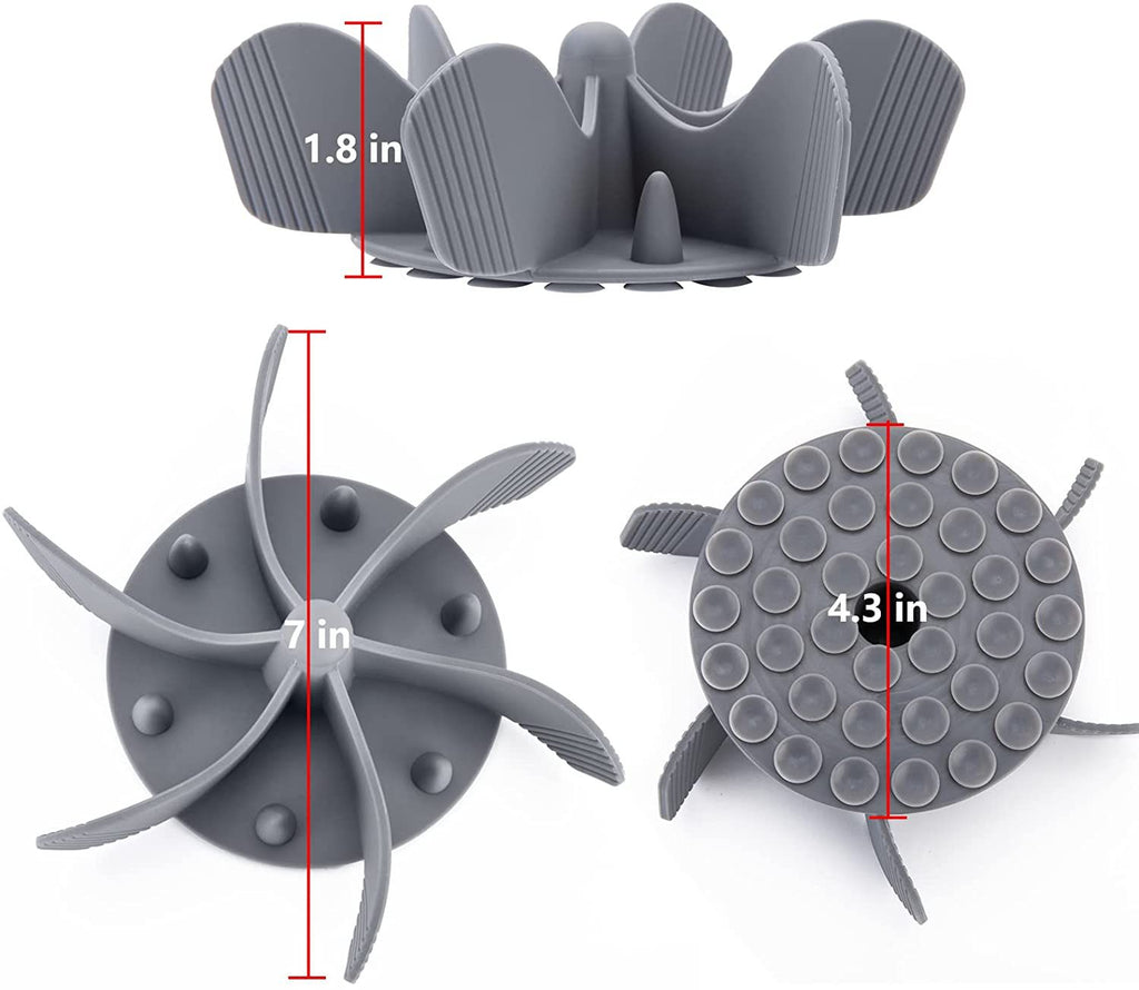 Pet slow feeding sucker bowl super strong slow feeding bowl